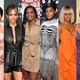 Raquel Willis, left, Regina King, Halle Berry, Gabrielle Union, Janelle Monáe, Laverne Cox, Cynthia Erivo and Lena Waithe.